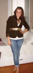 Outfit Post: Belted Jacket