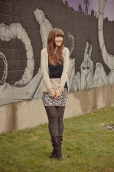 Look Book: Graffiti Walls & Slouchy Boots!!