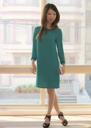 H&M Green Shift Dress