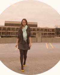 dotty, parking garages, and yellow shoes