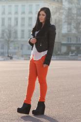 ORANGE PANTS