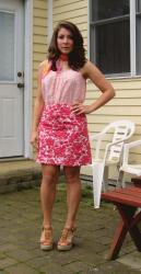 Outfit Post: Pink Spring Patterns