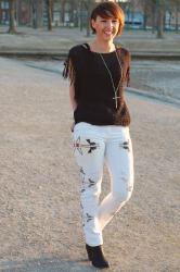 Look pantalon navajo Isabel Marant DIY