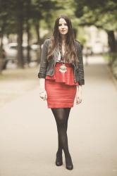 Fluffy Red Skirt ♥