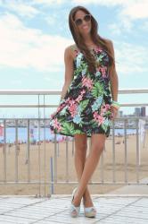 Look 100- Tropical Print with Natura