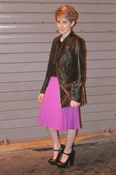 Pleated skirt