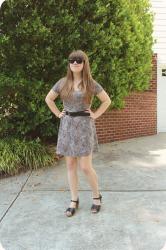 Leopard Print Jeanie Dress