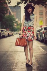Outfit // Floral Shorts