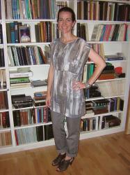 OOTD-CAbi Painted Tunic, Sideline Pant