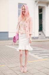 OUTFIT: Pastel Lady Suiting