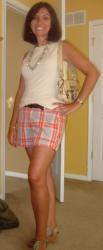 Plaid Shorts