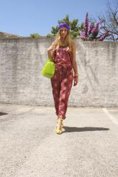 Printed Jumpsuit