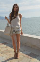 Inspirations : sequined shorts