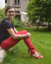 Pretty pair of red pants