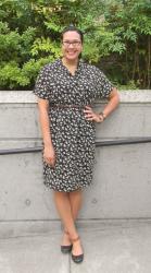 Closet Orphans: A Rose Print Dress & Stumpifying Flats