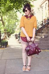 Weekend Wear: Raspberry Mustard