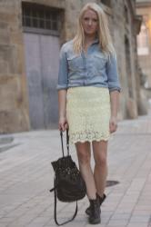 DENIM AND LACE