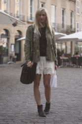 MILITARY JACKET AND LACE