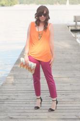 Brights: Orange & Fuchsia