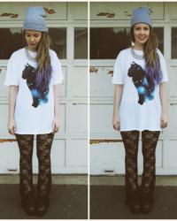 wildfox galaxy cat.