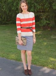 4 Ways to Wear ~ Striped Dress