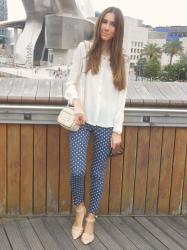 Dotted pants