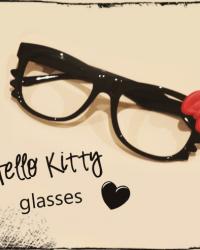FashionCooltureShop: Hello Kitty glasses!
