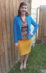 Mother/Daughter Remix: Cobalt Blue Blazer