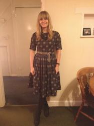 What I Wore Today: 50s Style Dress