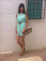 Mint dress