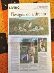 Paulie Antiques fall look book featured in The News Gazette!