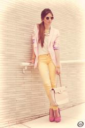 Look du jour: candy colours!