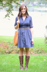 The Shirtdress:  A Classic