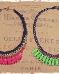 New in: neon necklace