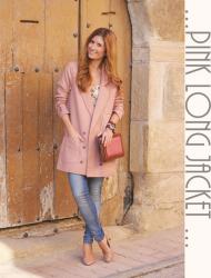 PINK LONG JACKET