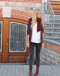 Burgundy Boots