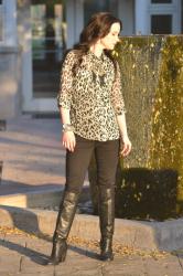 On The Prowl: The Lillith Fringe Necklace and an Outfit with L