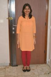 Fall Fashion Challenge: Pumpkin (and Diwali!)