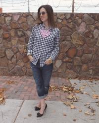 Bauble Bar & J.Crew Gingham