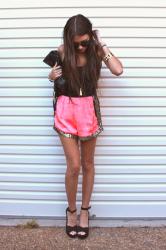 Sequin Shorts