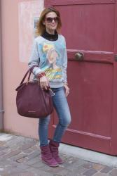 Fashion trend: printed sweatshirt 