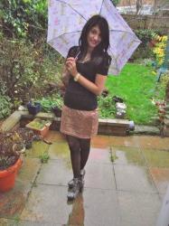 Sequins in the Rain