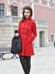 Red wine  |military red coat