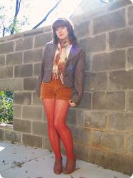 Remix Post: Brown Tweed Blazer