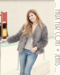 FAUX FUR COAT