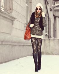 WINTER STREET STYLE TIPS: PUT IT OVER 