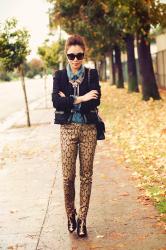 Tweed Jacket & Brocade Pants