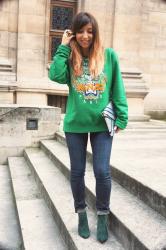 Ersatz du sweat vert KENZO