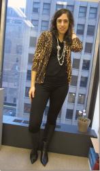 Black and Leopard: Inspiration Monday