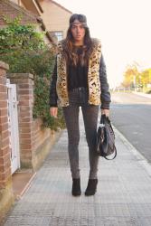 Leopard Vest